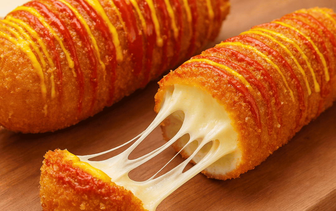 Corn Dog Korea Mozzarella Lagi Naik Daun 2025